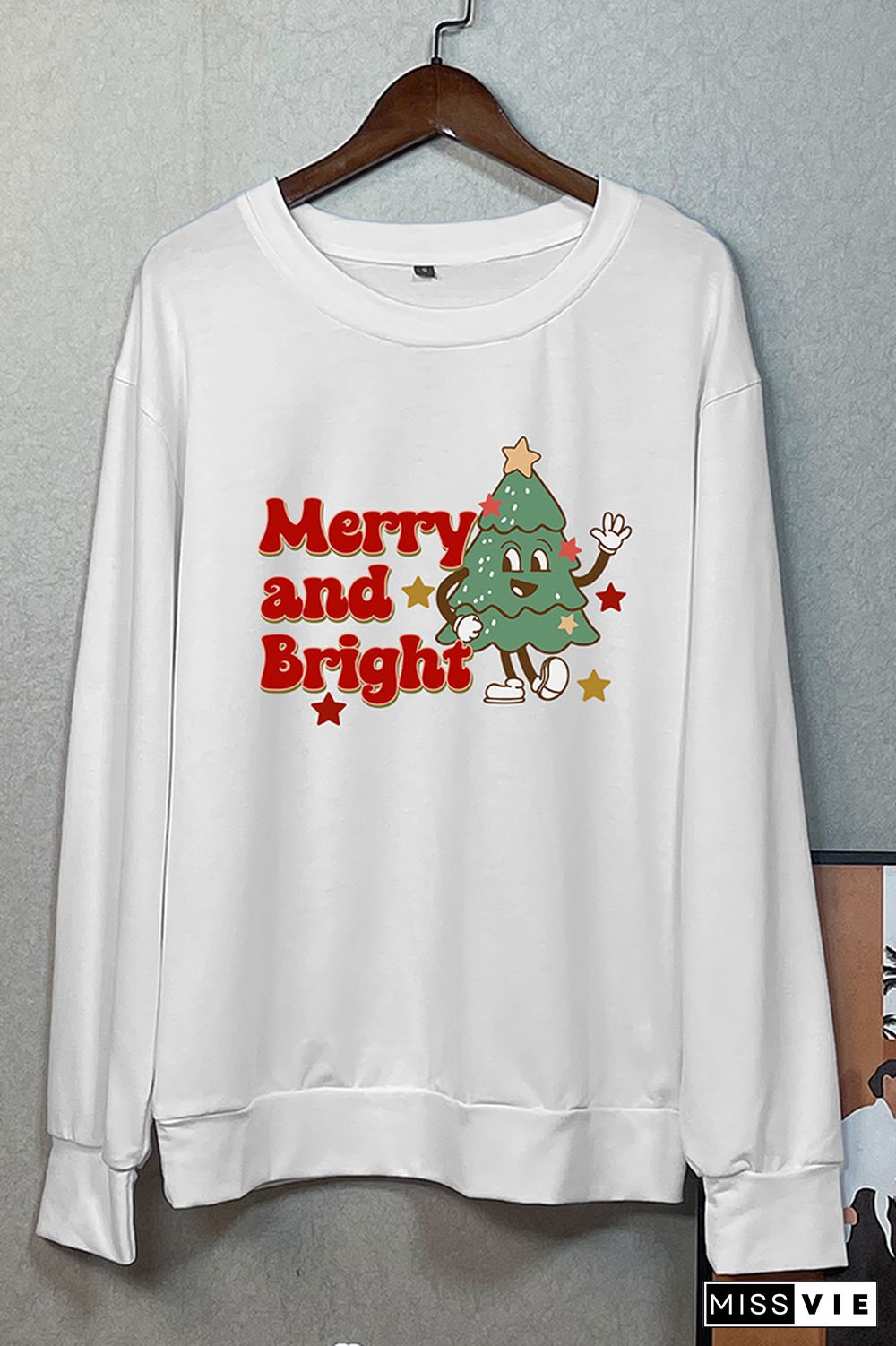 Merry and Bright Sweatshirt Wholesale