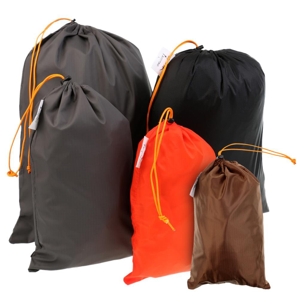 10 Pcs Water & Dust- Compression Stuff Sack Bag Lightweight Outdoor Camping Sleeping Bag Storage Package Hiking