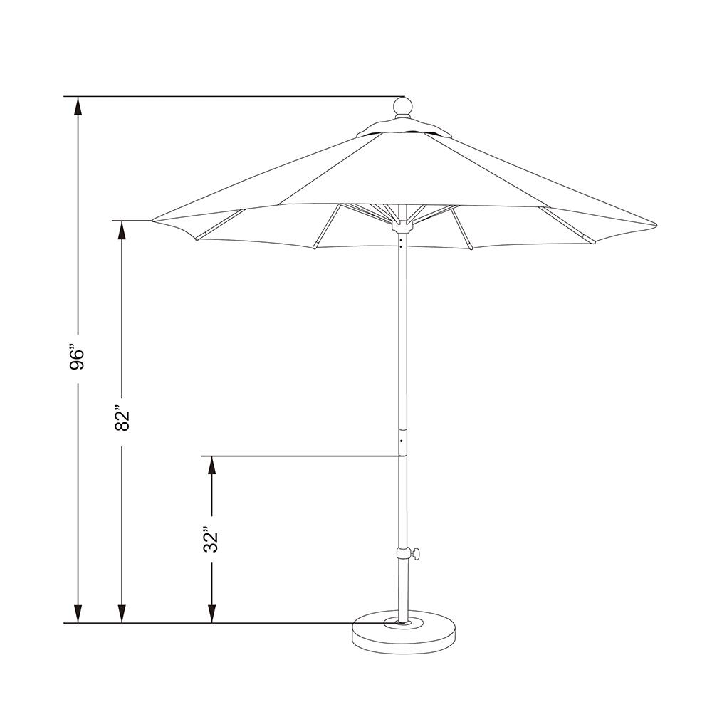 California Umbrella ALTO758302SA39