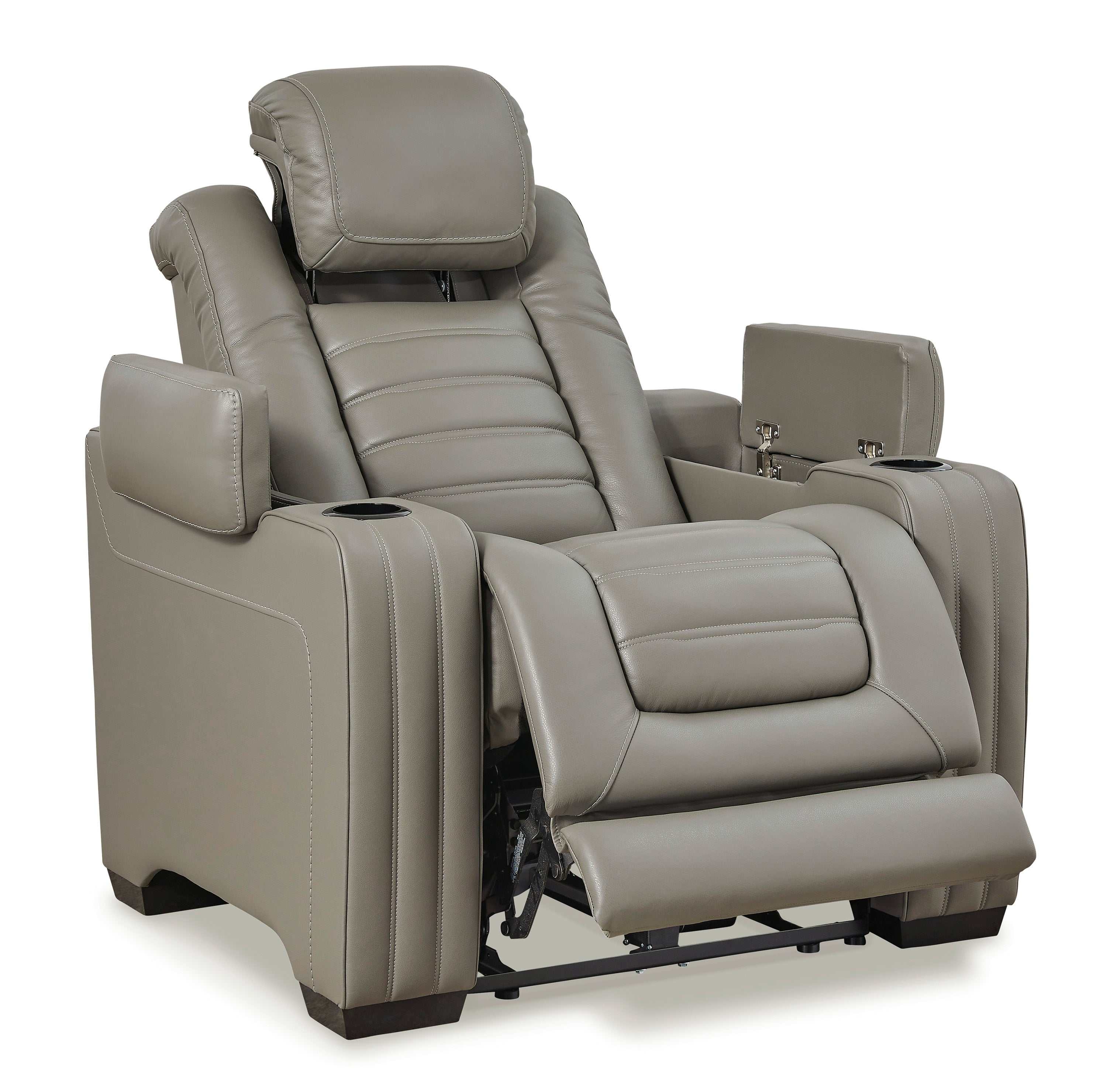 (Online Special Price) Backtrack Gray Power Recliner