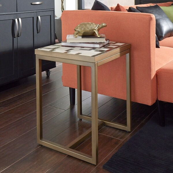 Geometric II End Table by Homestyles