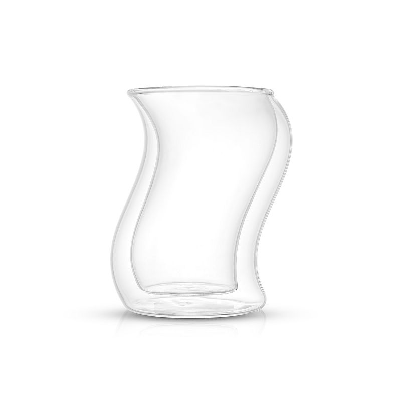 JoyJolt Pivot Set of 2 Double Walled Glasses