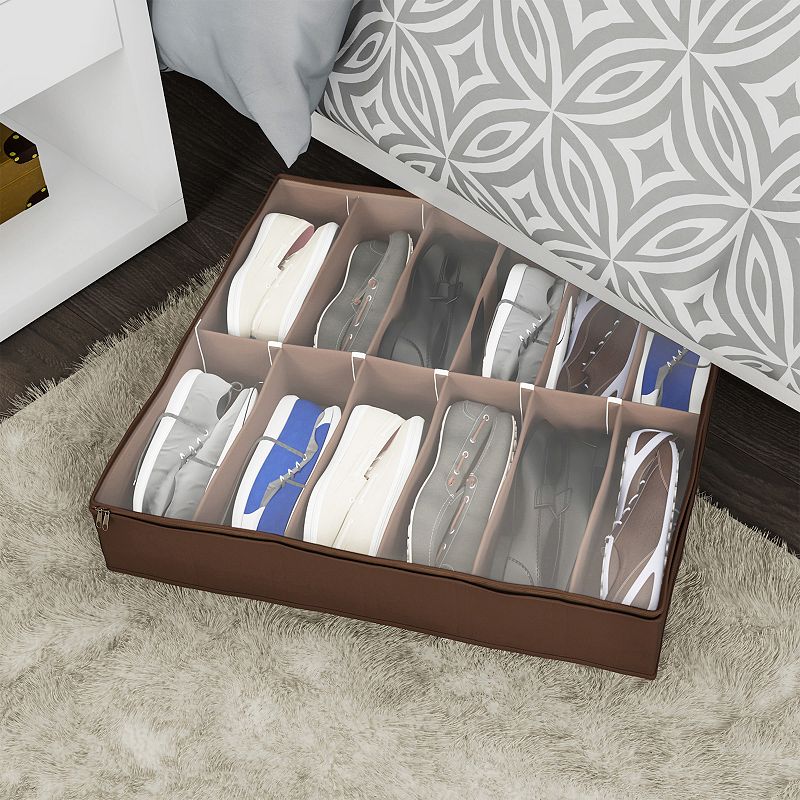 Hastings Home Under Bed Shoe Storage Organizer