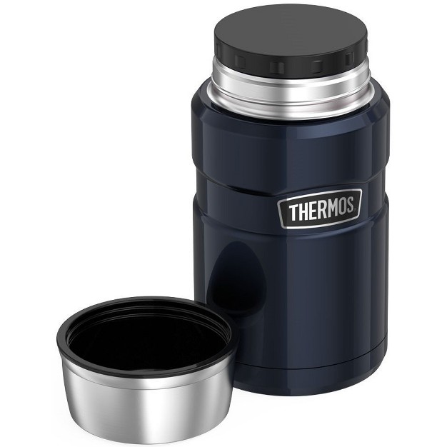 Thermos 24 Oz Stainless King Vacuum Insulated Stainless Steel Food Jar