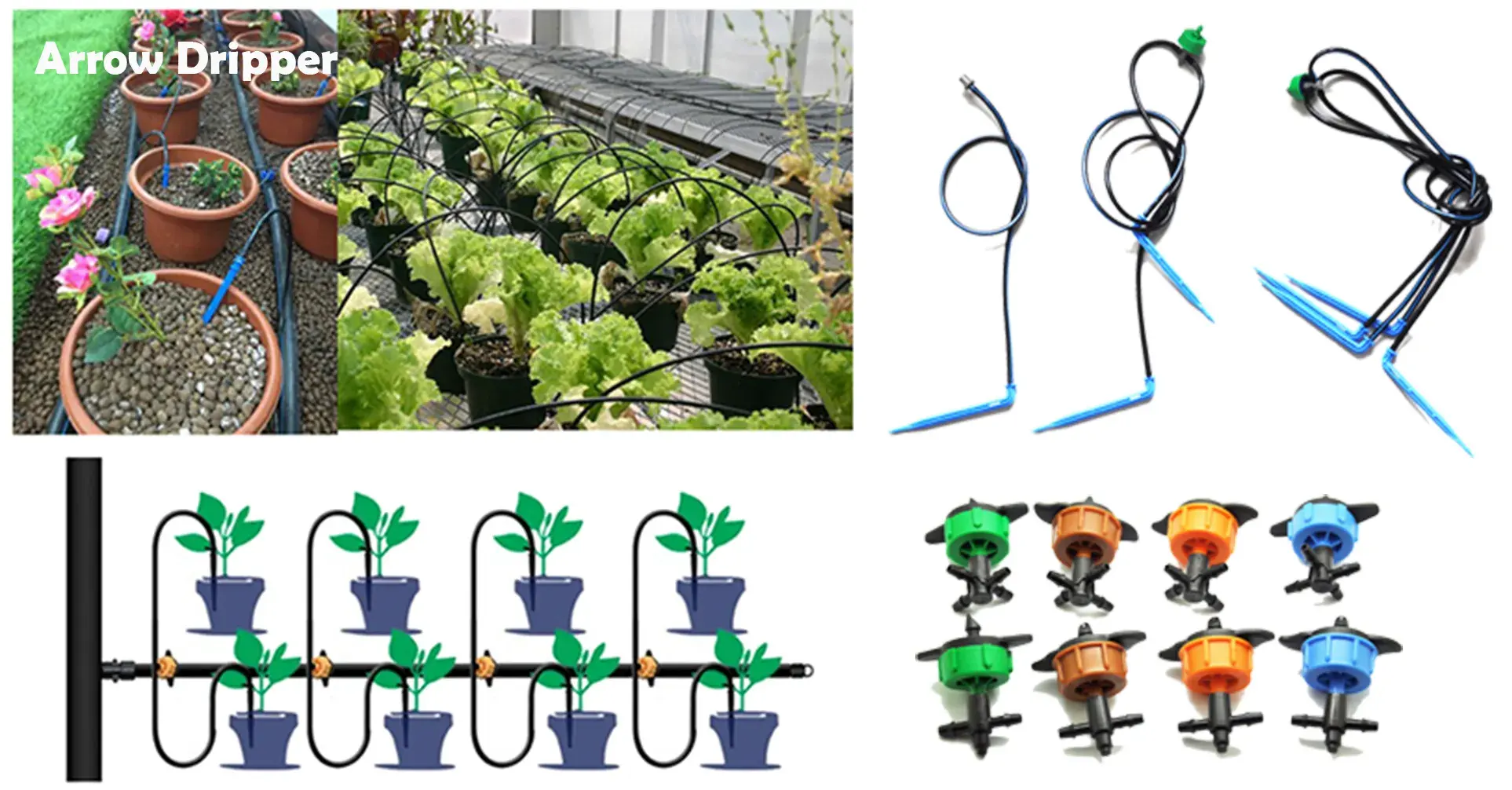 Fruit trees and flowers drop arrows. Orchard large flow drop arrow Gardening Drip Irrigation Supplies Drip Arrow