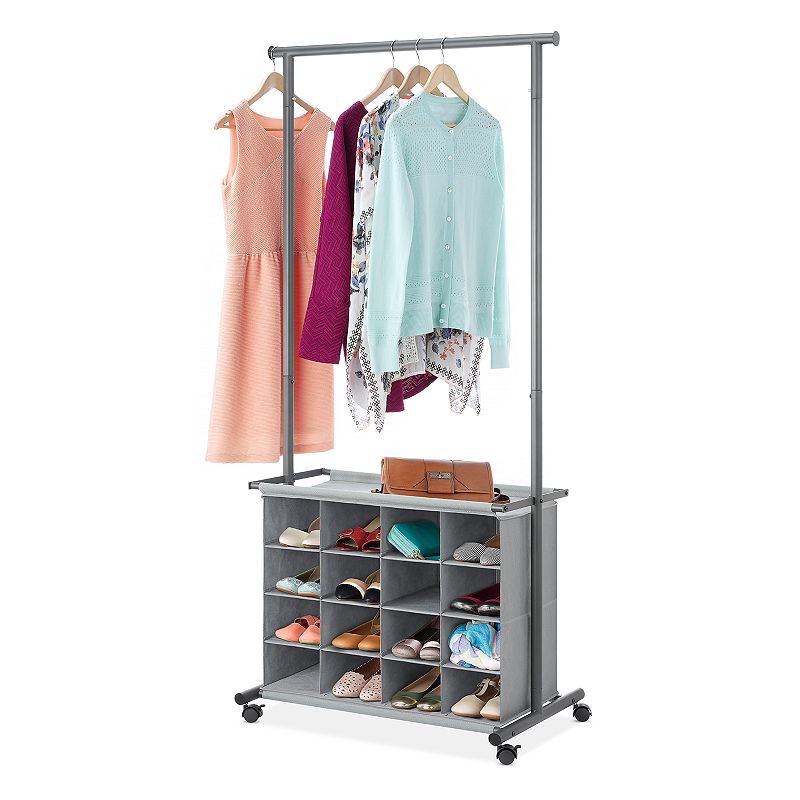 Whitmor 16 Cubby Garment Rack