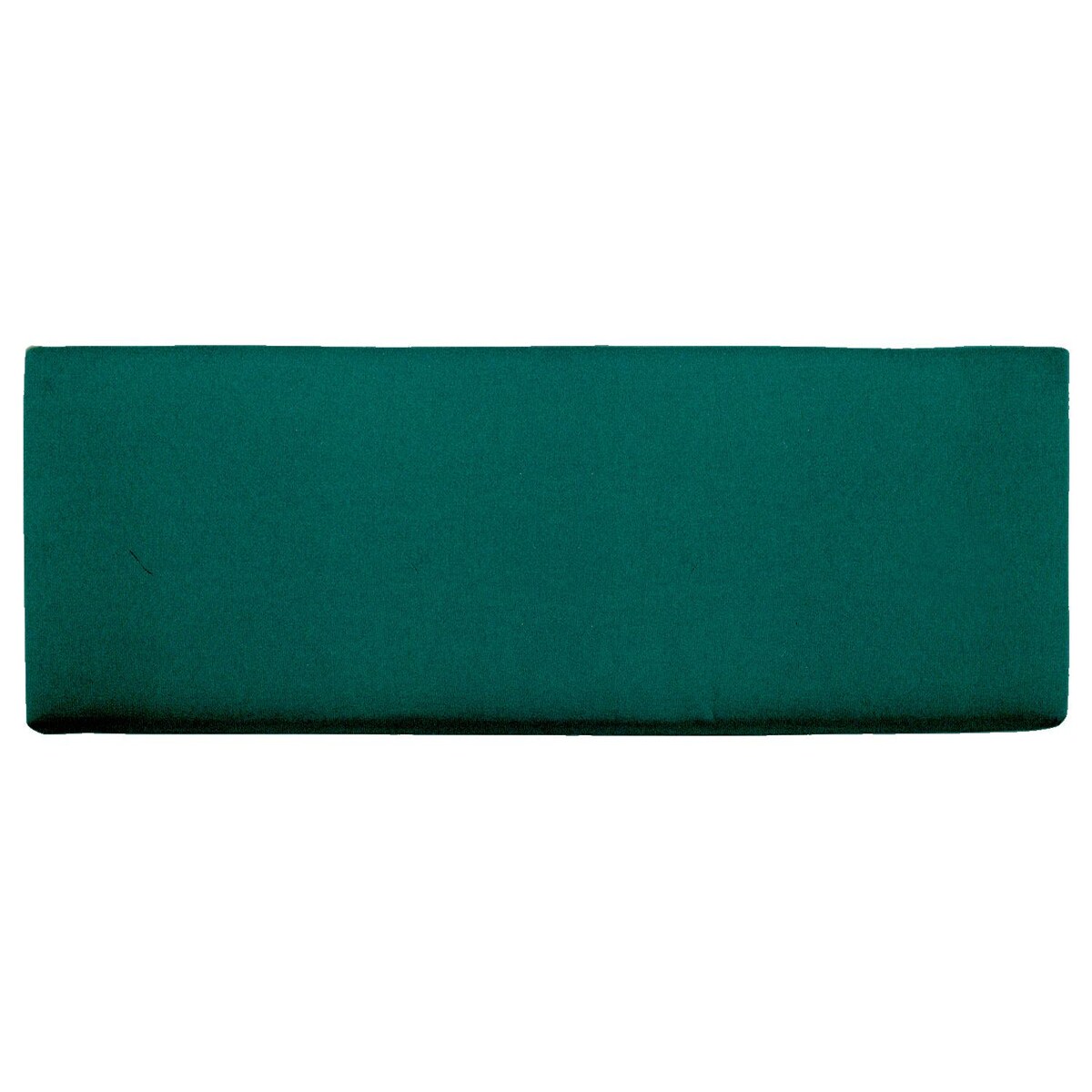 Sunbrella Canvas Forest Green Small Outdoor Replacement Bench Cushion W/ Knife Edge By Signature