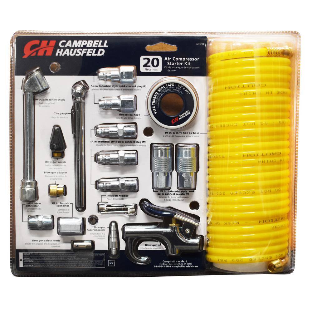 Campbell Hausfeld Air Tool Accessory Kit (20-Pieces) MP604103AV