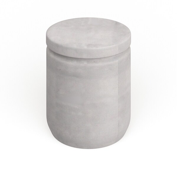 Fiber clay Industrial Outdoor Stool 17 x 15 x 15