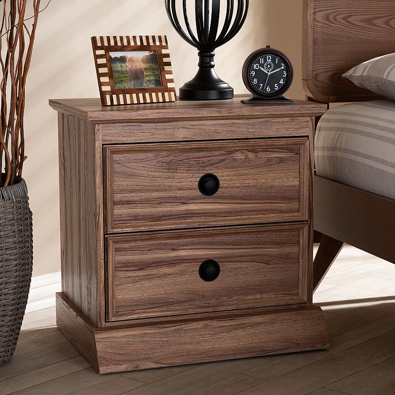 Baxton Studio Ryker Nightstand