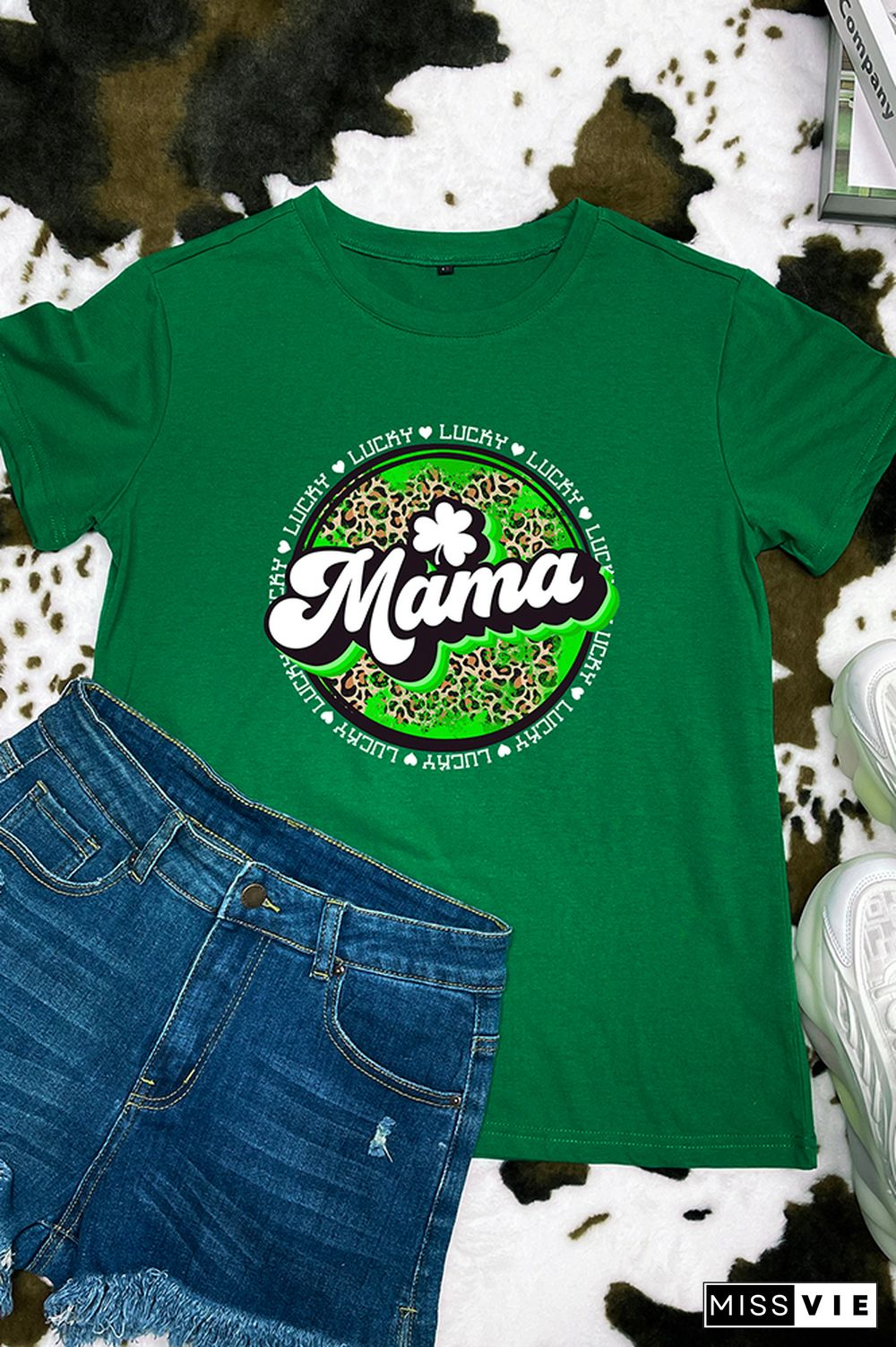 St. Patrick's Short Sleeve Graphic Tee Wholesale