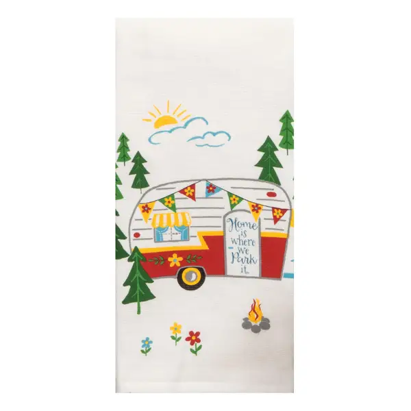 Kay Dee Designs Happy Camper Dual Purpose Towel