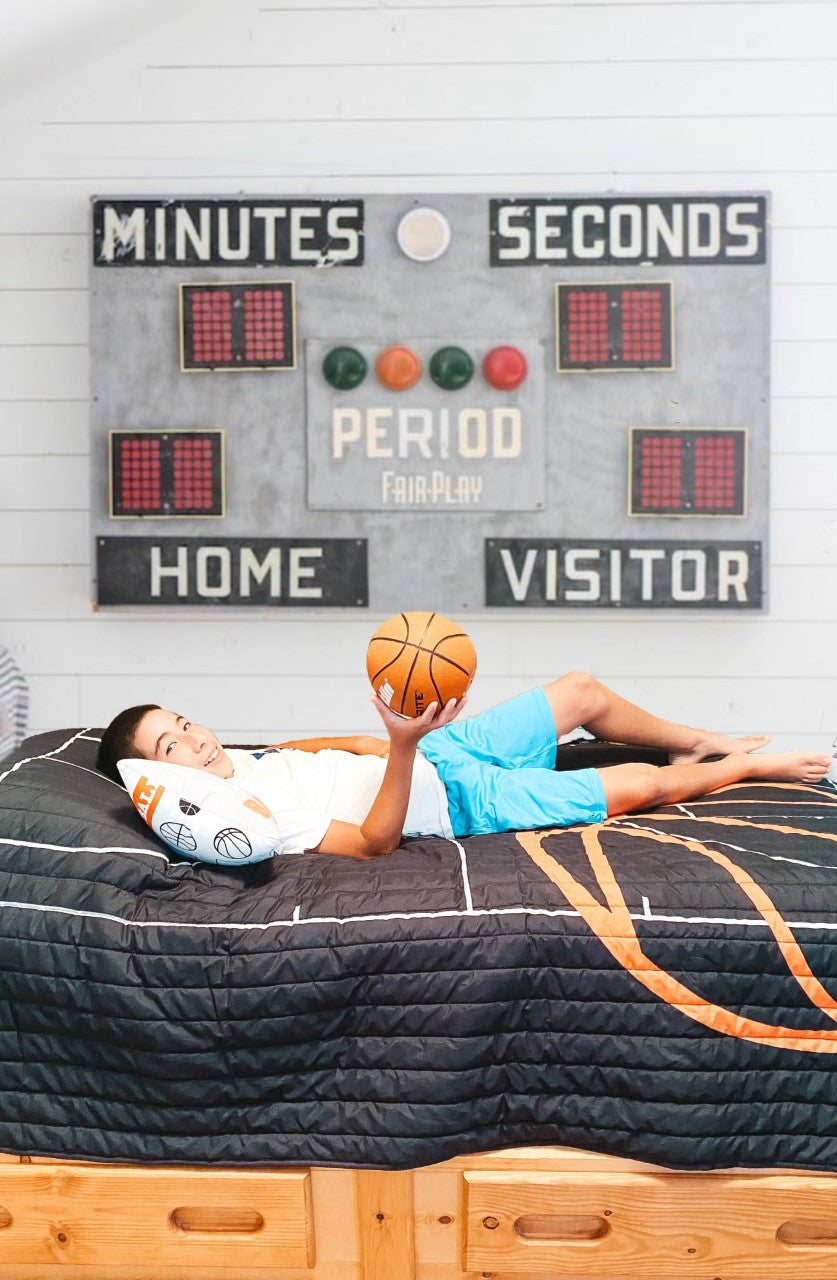 Basketball Game Quilt Set