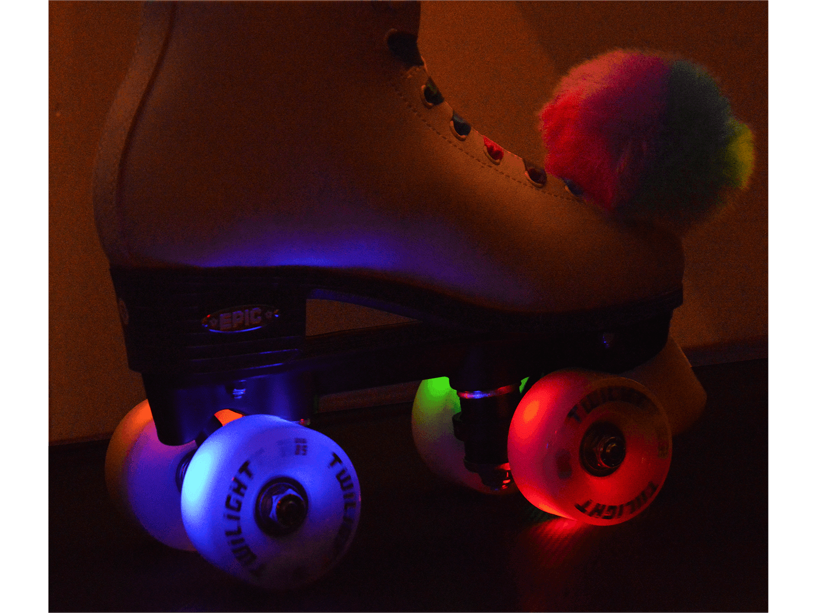 Epic Skates Allure Light-Up Quad Roller Skates