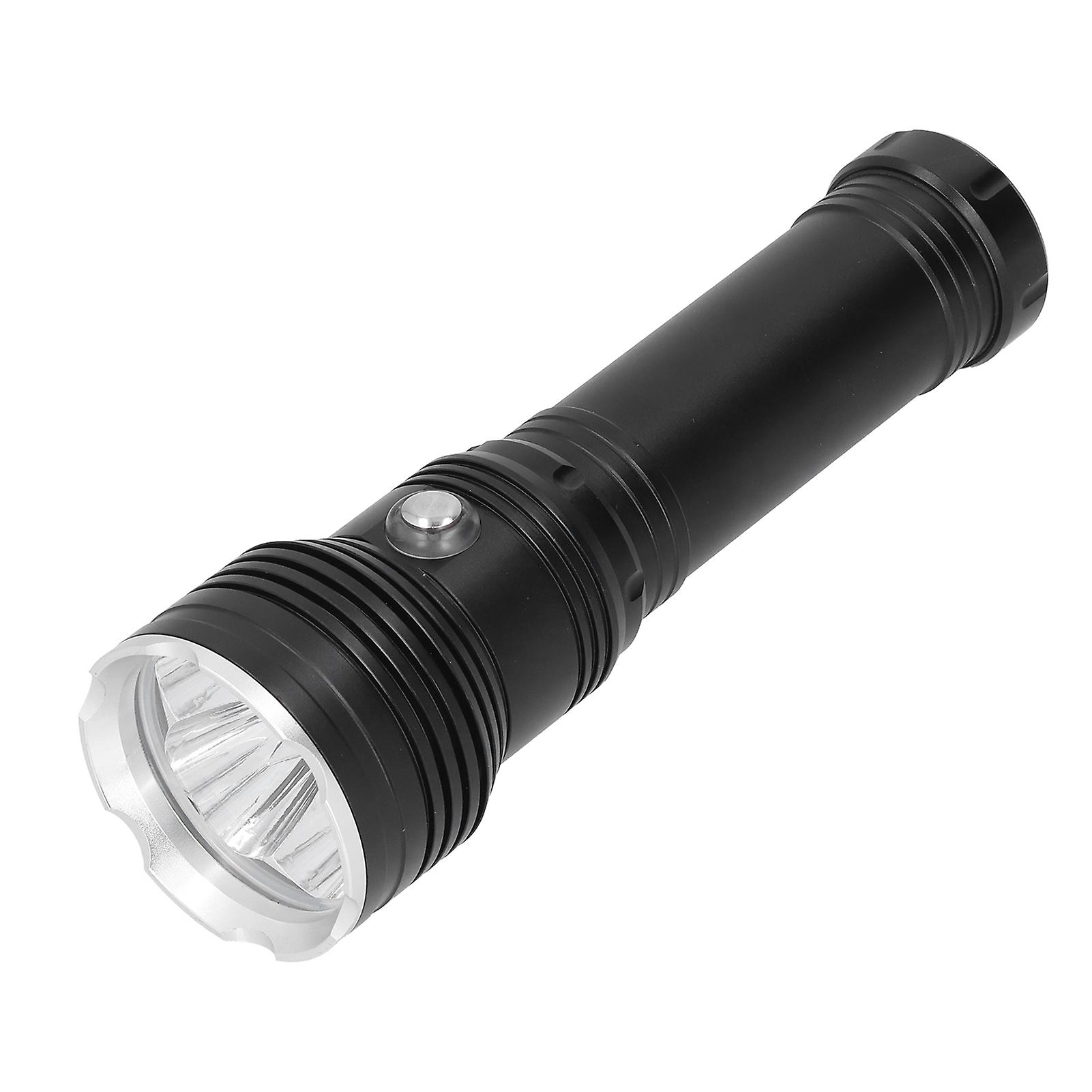 4led Underwater Photography Flashlight 10000lm Ipx8 Waterproof Diving Fill Light For Camping Fishing