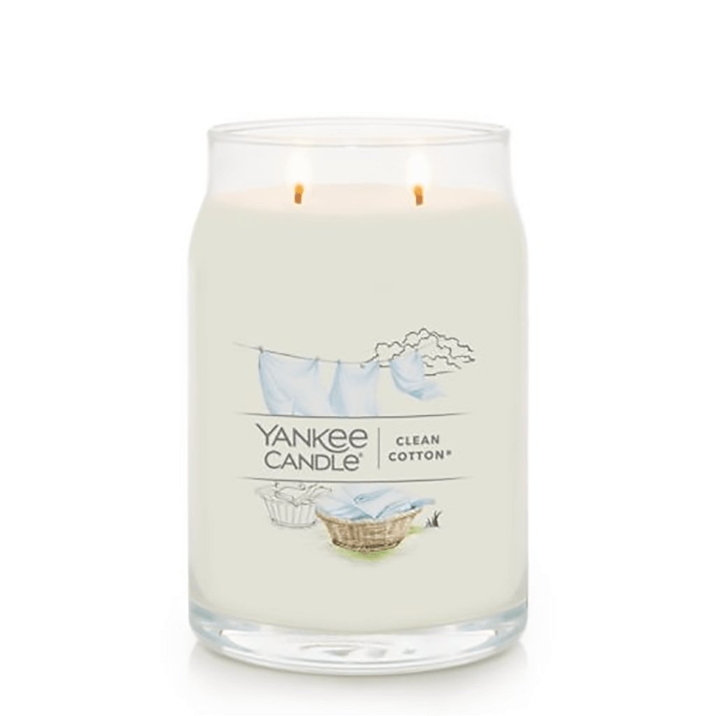 Yankee Candle  Signature Large Jar Candle in Clean Cotton®