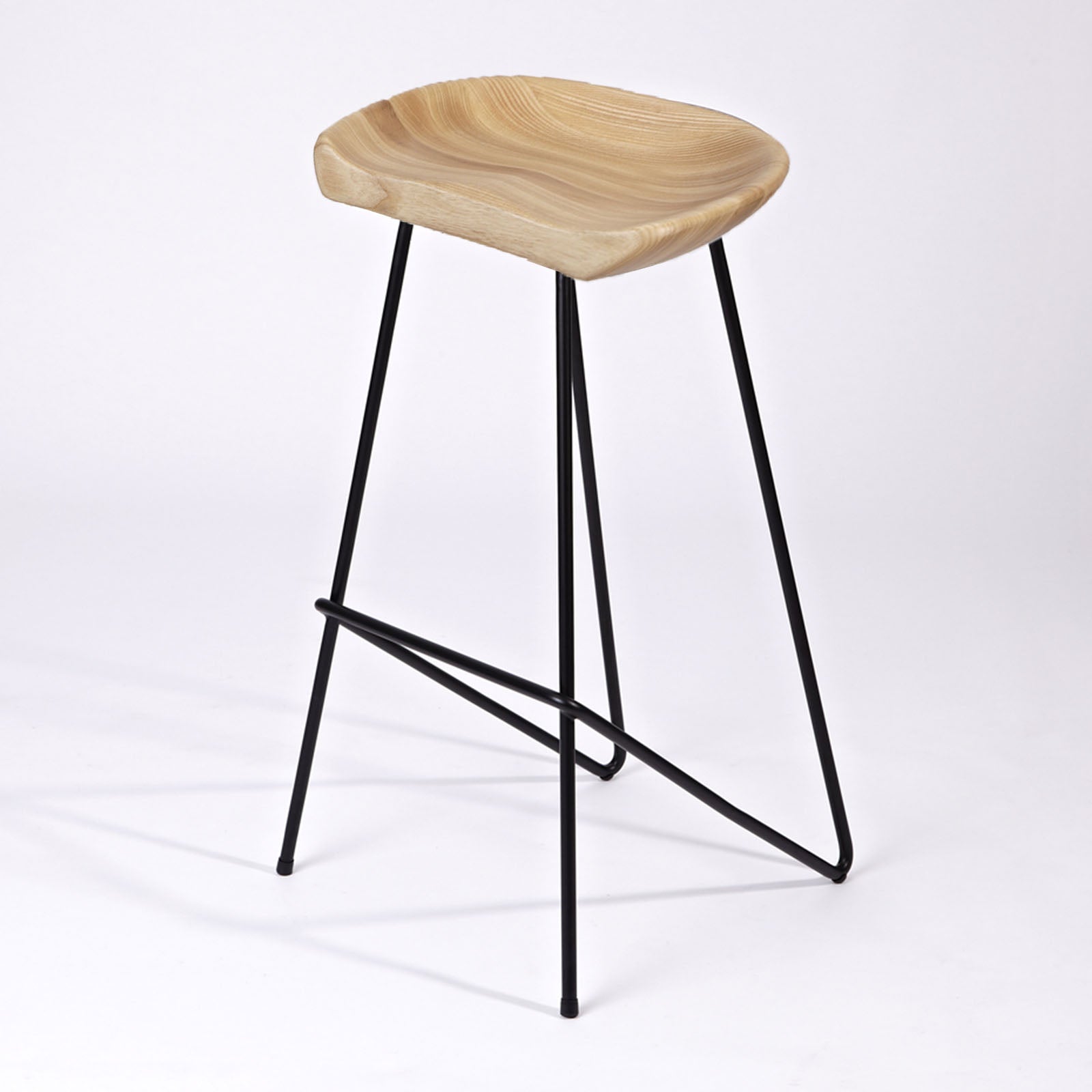 Solid Wood Bar Stool Ws-034E-B-Leg