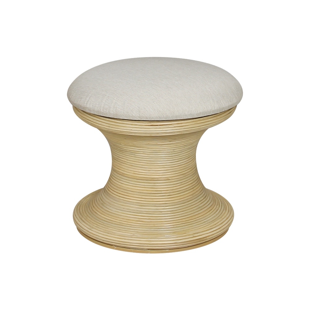 Elk Home Raven Natural Natural Materials 20 Inch Wide Stool