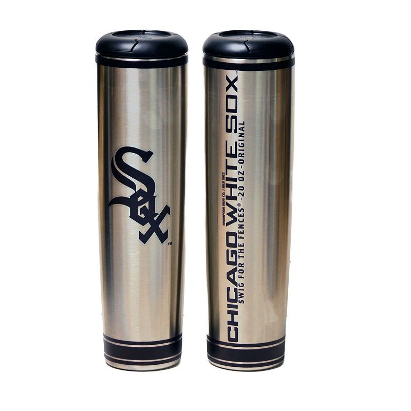 Chicago White Sox 20 oz. Metal Bat Tumbler