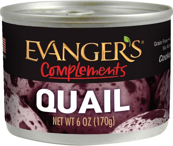 Evanger's Grain-Free Quail Canned Dog and Cat Food