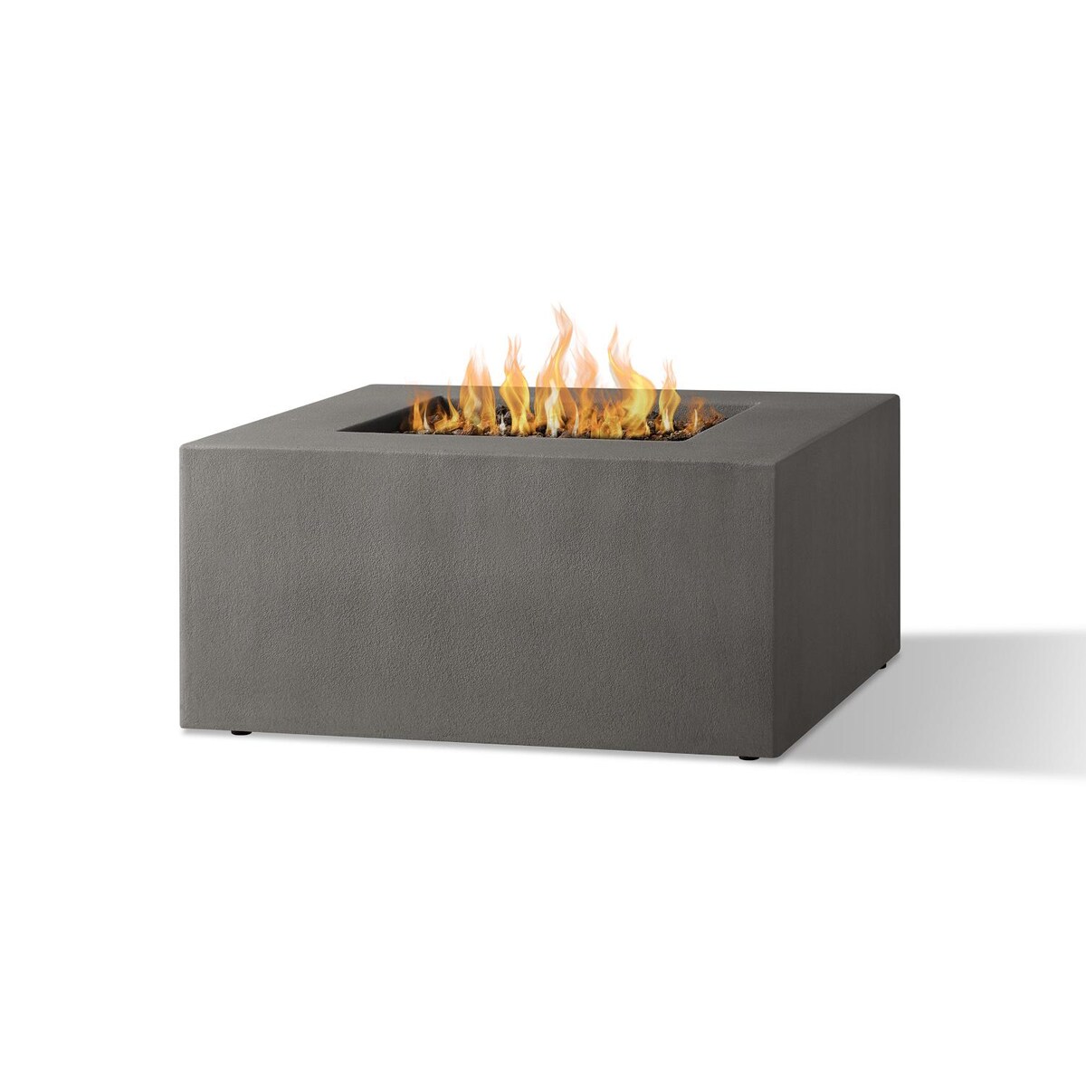 Signature Estes 40-Inch Casual Square Propane Fire Table