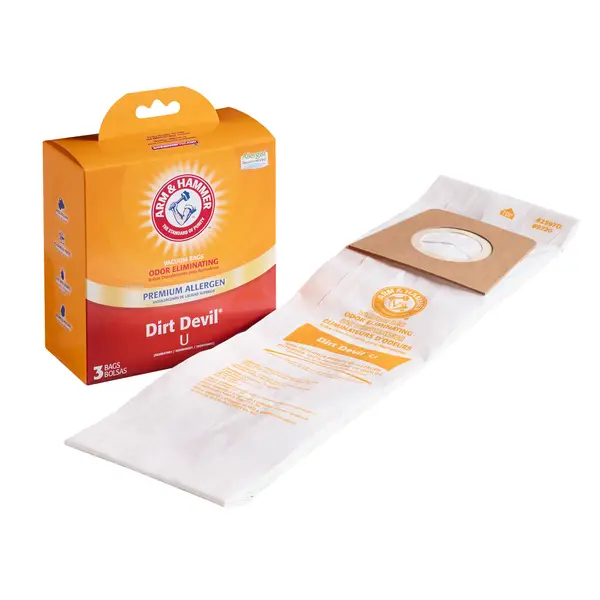 Arm and Hammer 3-Pack Dirt Devil U Prem Bag