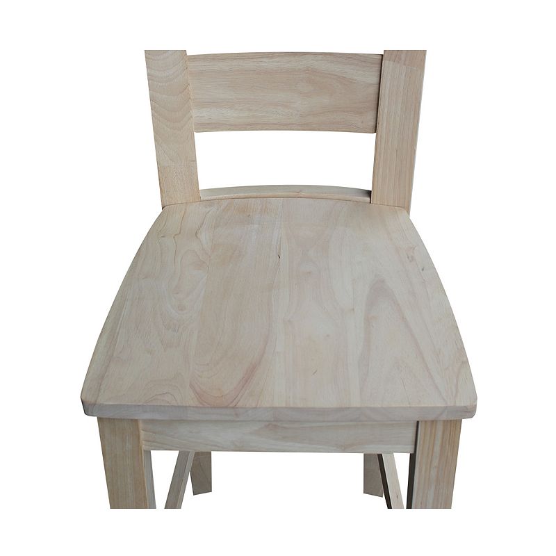 International Concepts Tuscany Ladderback Counter Stool