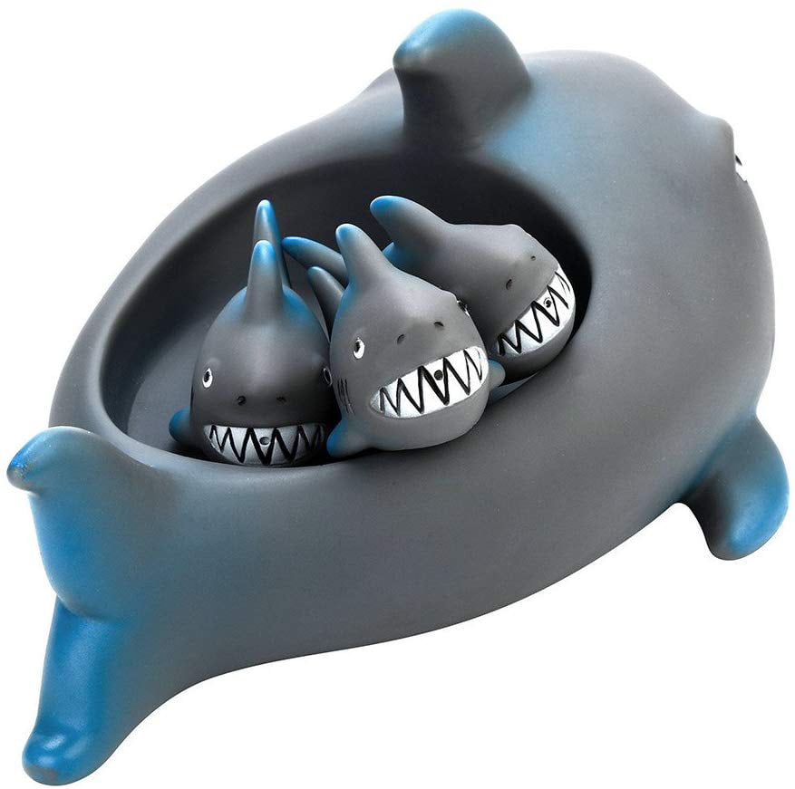 Tubby Scrubby Shark Family Bath Toys