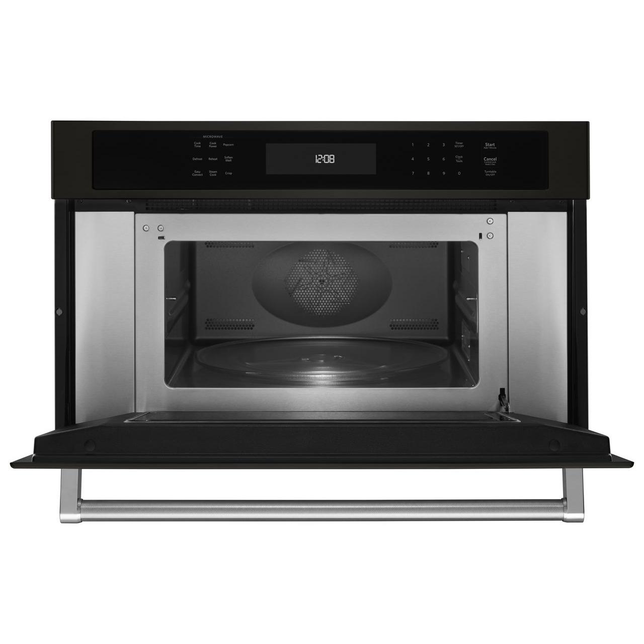 KitchenAid 30-inch, 1.4 cu. ft. Built-in Microwave Oven with Convection KMBP100EBS