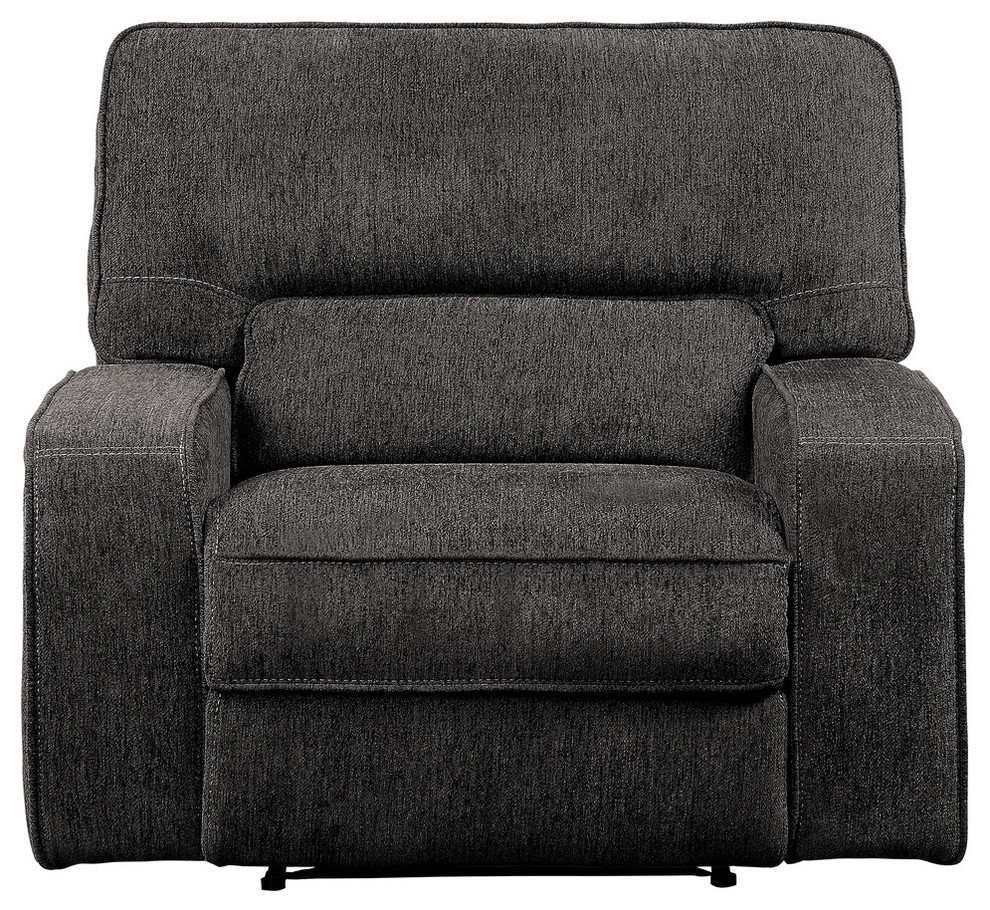 Edition Reclining Chair   Transitional   Recliner Chairs   by Lexicon Home  Houzz