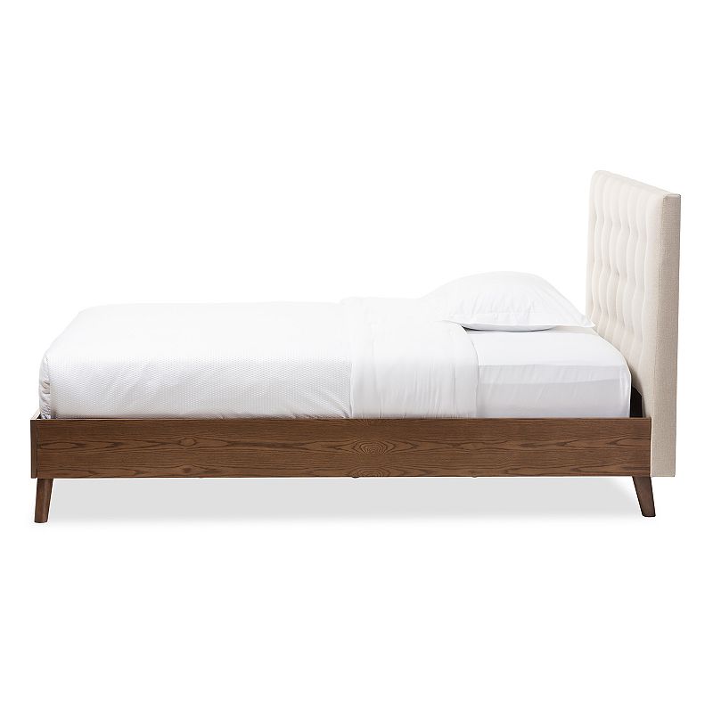 Baxton Studio Alinia Upholstered Bed