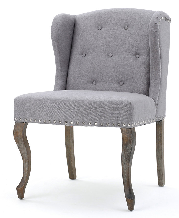 Noble House Colven Wingback Accent Chair