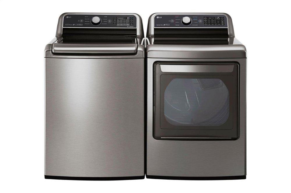 Lg DLE7300VE 7.3 Cu. Ft. Smart Wi-Fi Enabled Electric Dryer With Sensor Dry Technology