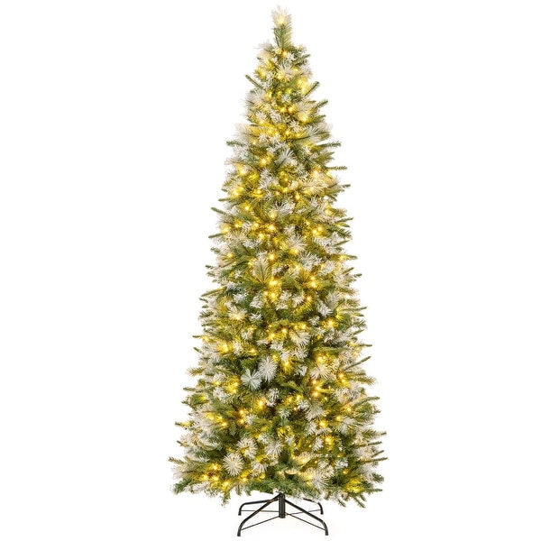 Costway 6/7.5/9 FT PreLit Artificial Christmas Tree with 580/820/1228