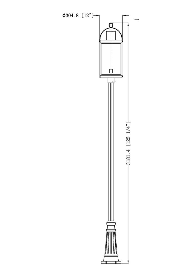 Z-Lite 569PHXL519PBK