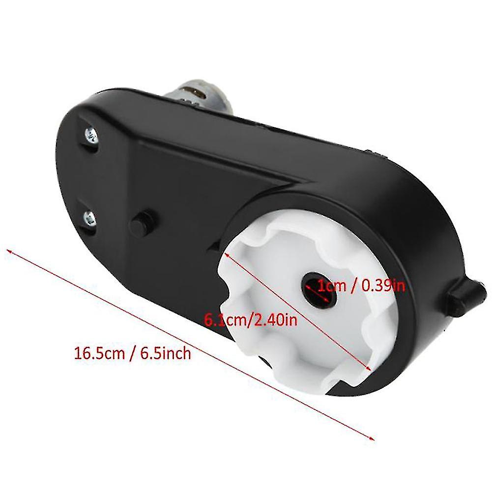 Rs390 12v 16000rpm Car Dc Motor Gear Box For Kids Electric Car Toy