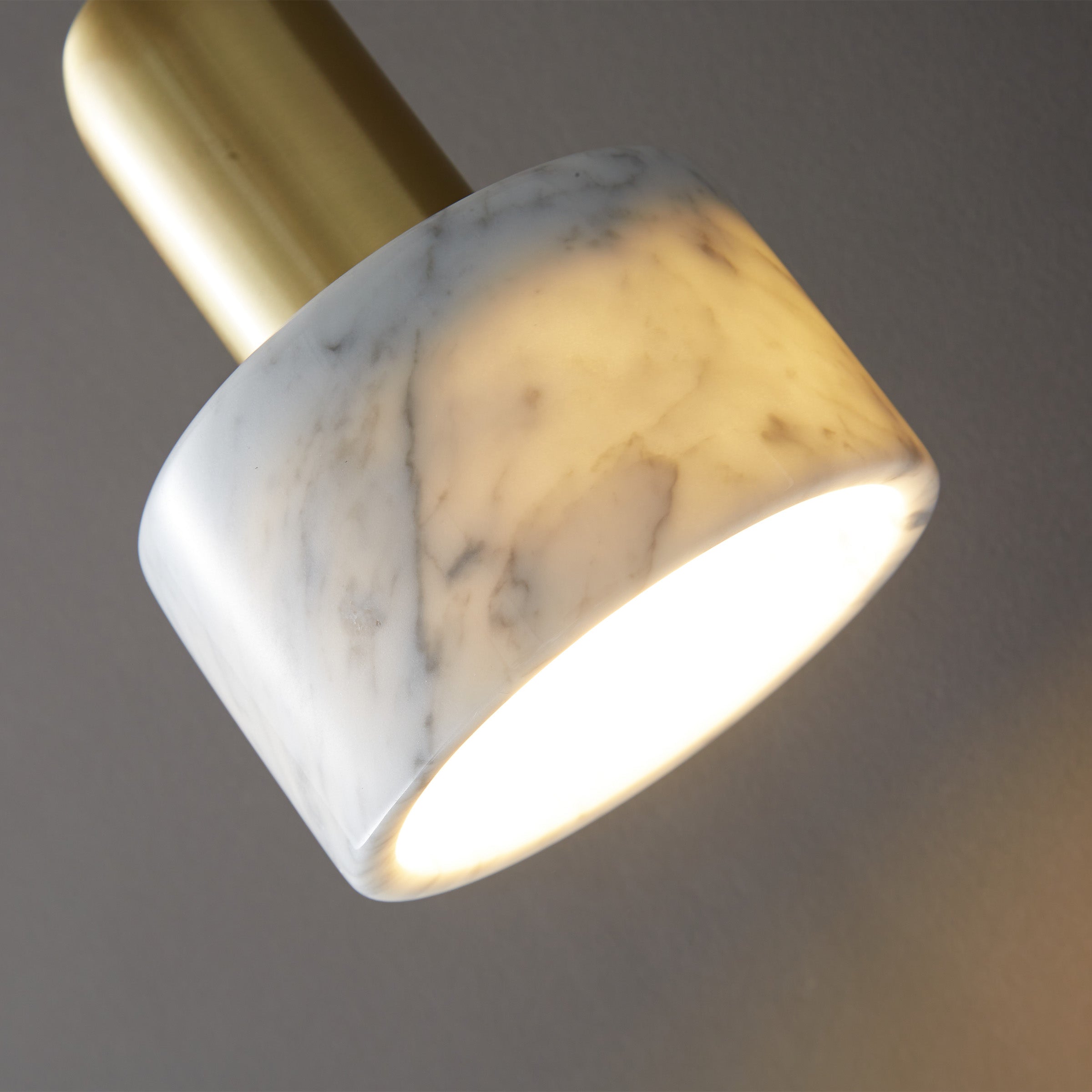 White Marble Pendant Lamp 7713-We