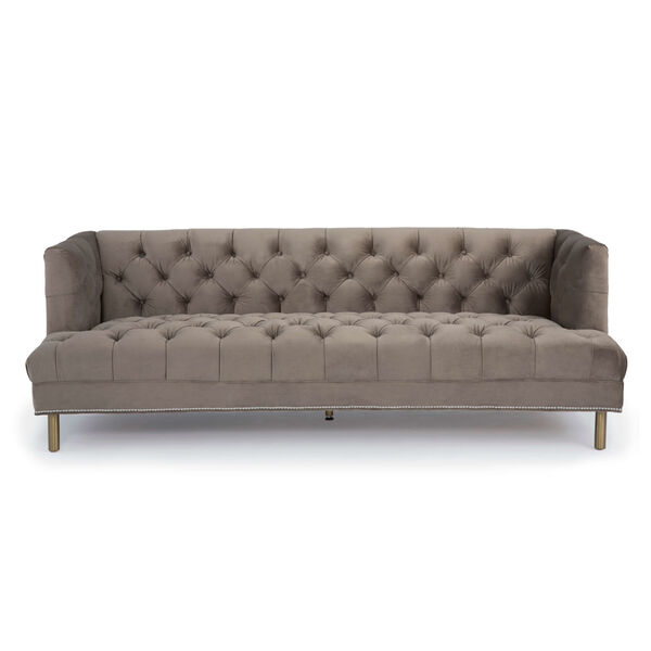 Stella Velvet Bronze Sofa