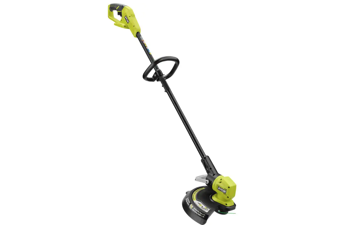 RYOBI P20180VNM ONE+ 18V 13 in. Cordless Battery String Trimmer/Edger with 4.0 Ah Battery and Charger