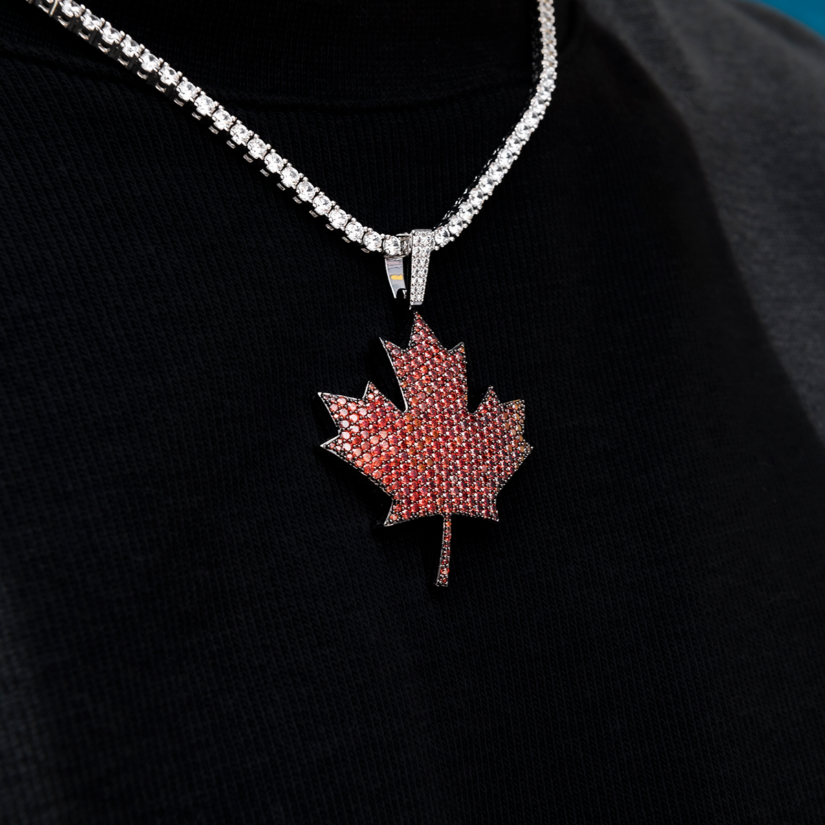 Iced Canada Pendant