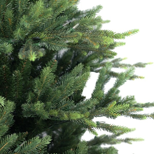 Puleo International 10 ft. PreLit Balsam Artificial Fir Tree