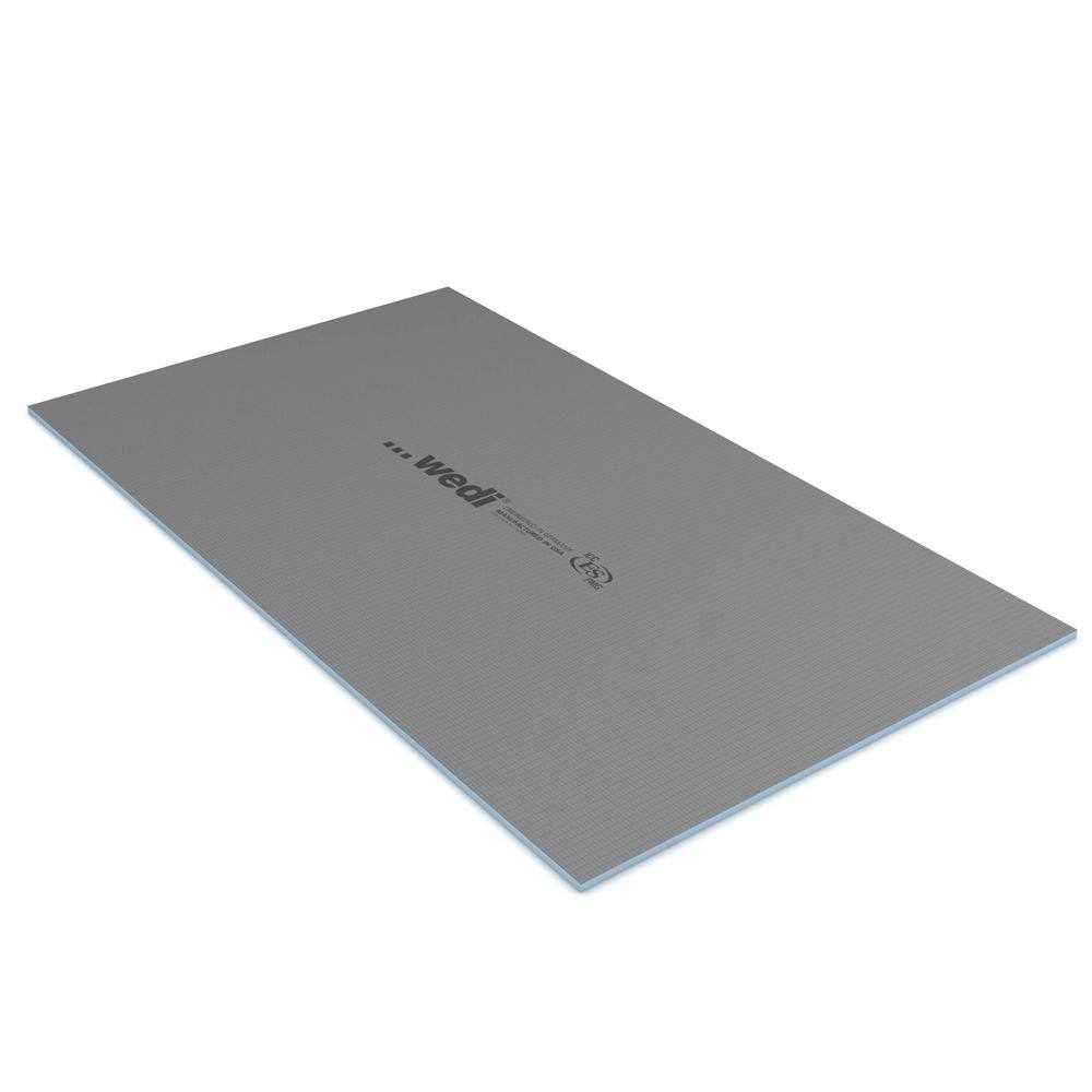 wedi Building Panel 3 ft. x 5 ft. x 12 in. Waterproof Tile Backer Board (50 Sheets) 010717064