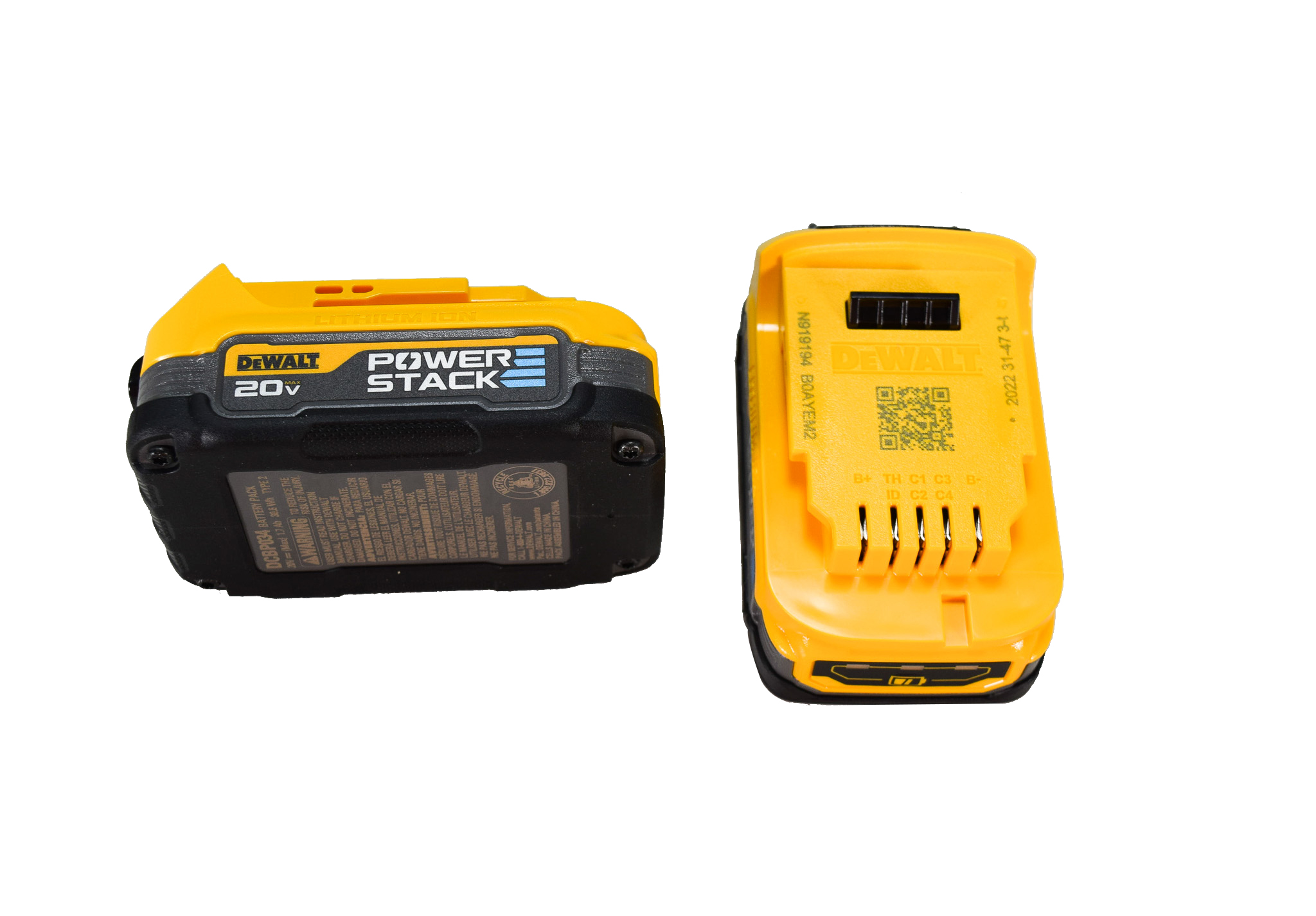 DeWalt DCBP034 20V MAX* 1.7Ah Powerstack Lithium-Ion Compact Battery 2 Pack