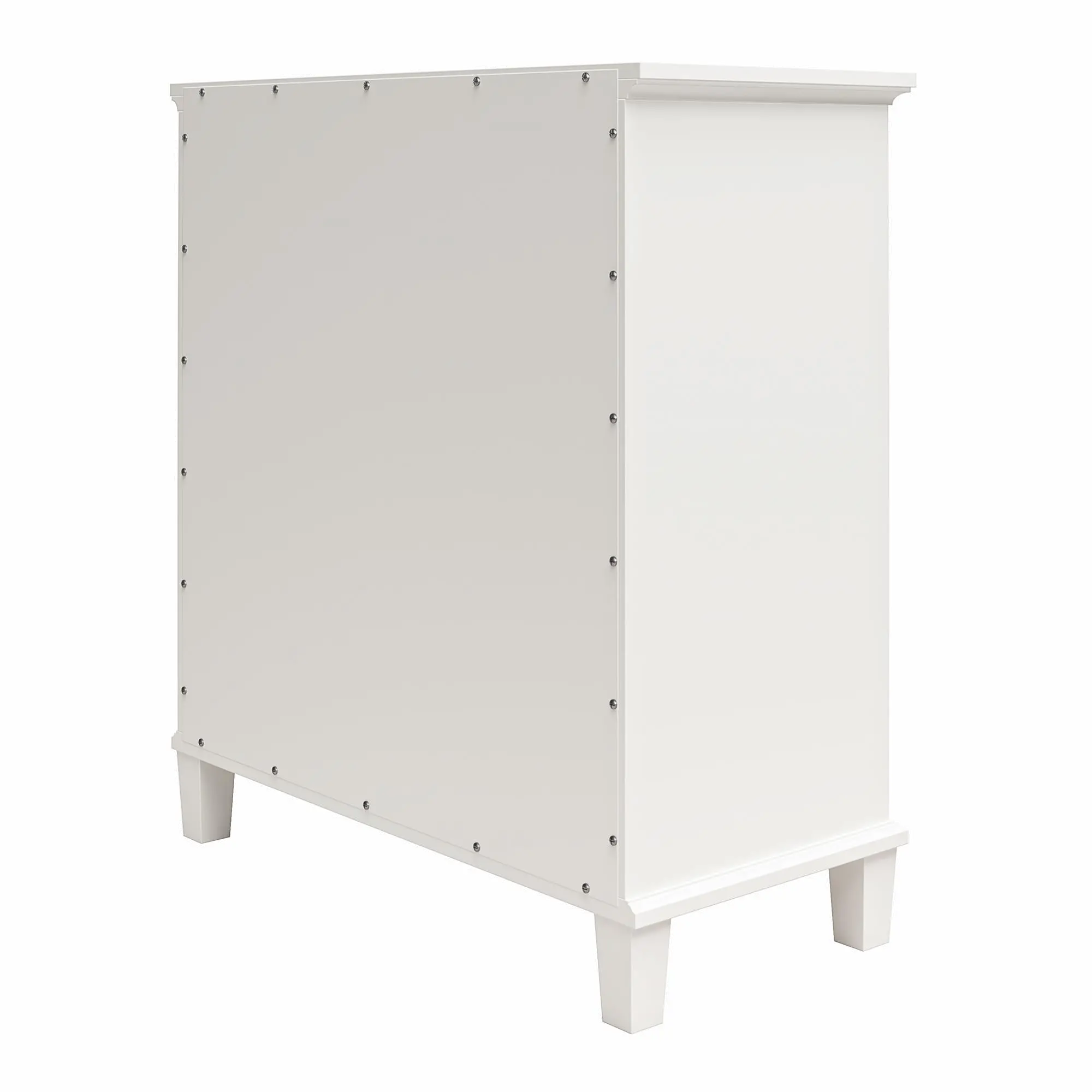 Celeste White Double Door Accent Cabinet