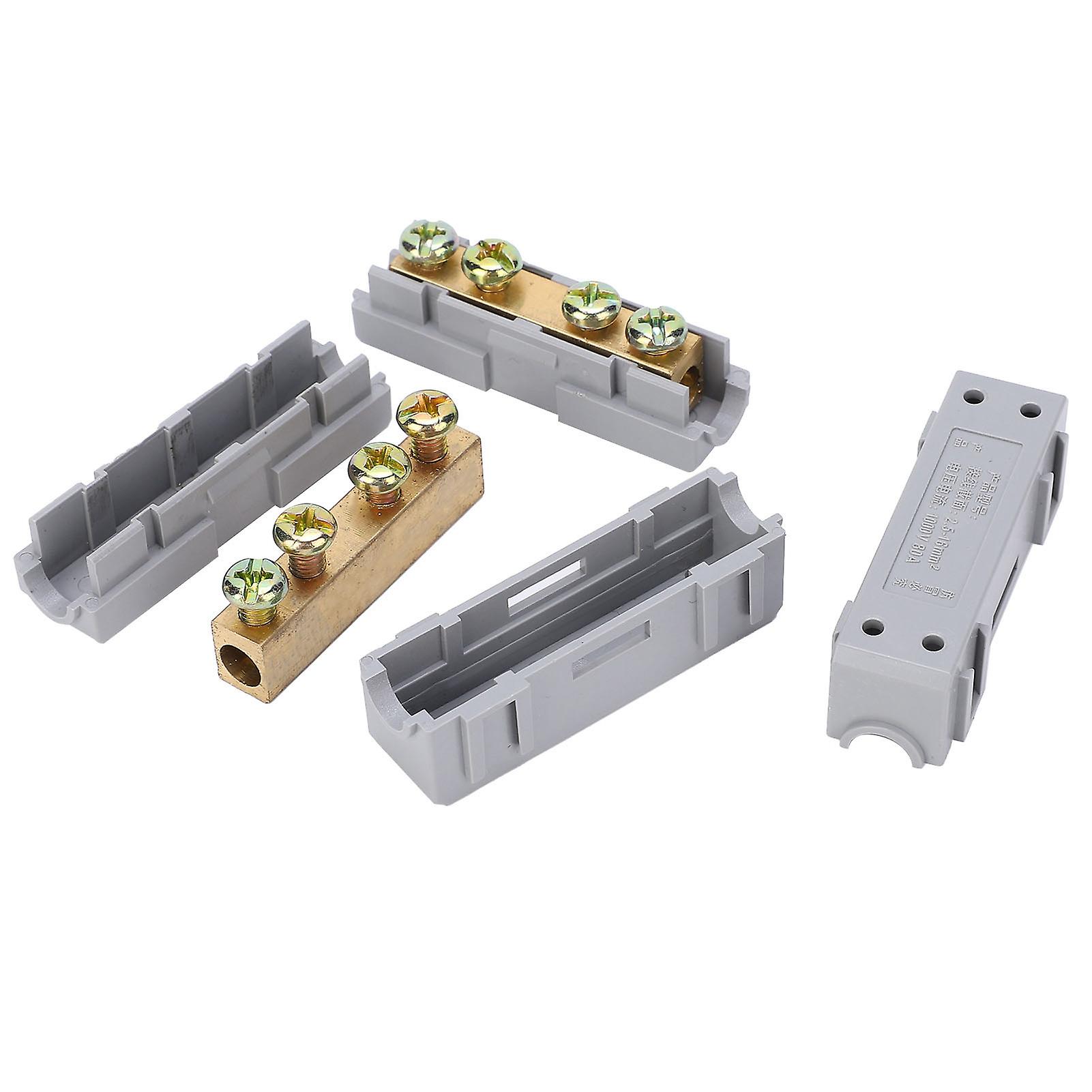 2Pcs I‑Type Terminal Block Quick Splice Snap Wire Connector for Industrial EquipmentS‑35