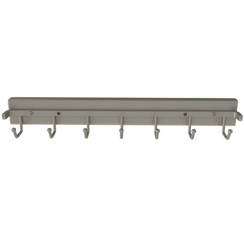 Rev-A-Shelf Sidelines 14 Pop Out Deluxe Belt and Tie Rack Nickel， BRCPOSL-14-SN-1