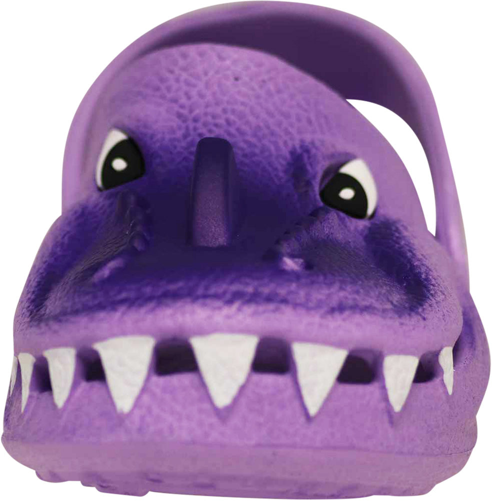 NORTY Toddler Girls Comfort Clogs Female Mules Sandals Purple Gator