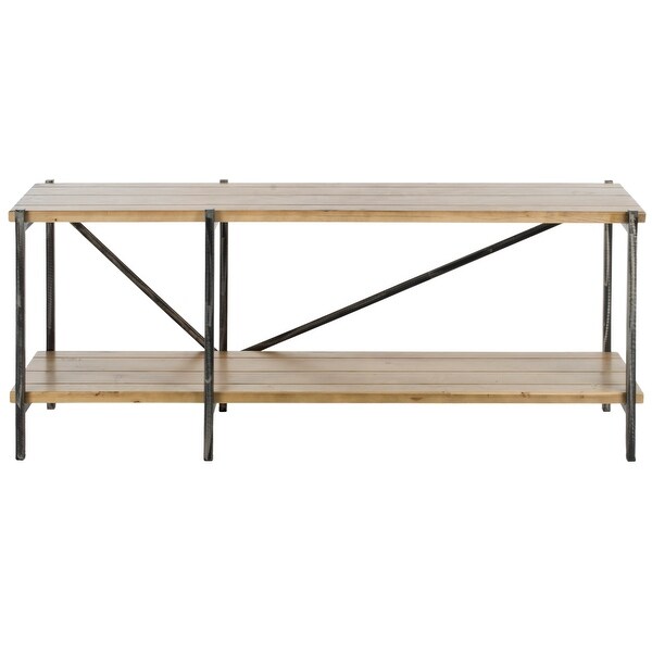 SAFAVIEH Theodore Natural Console Table - 55.1