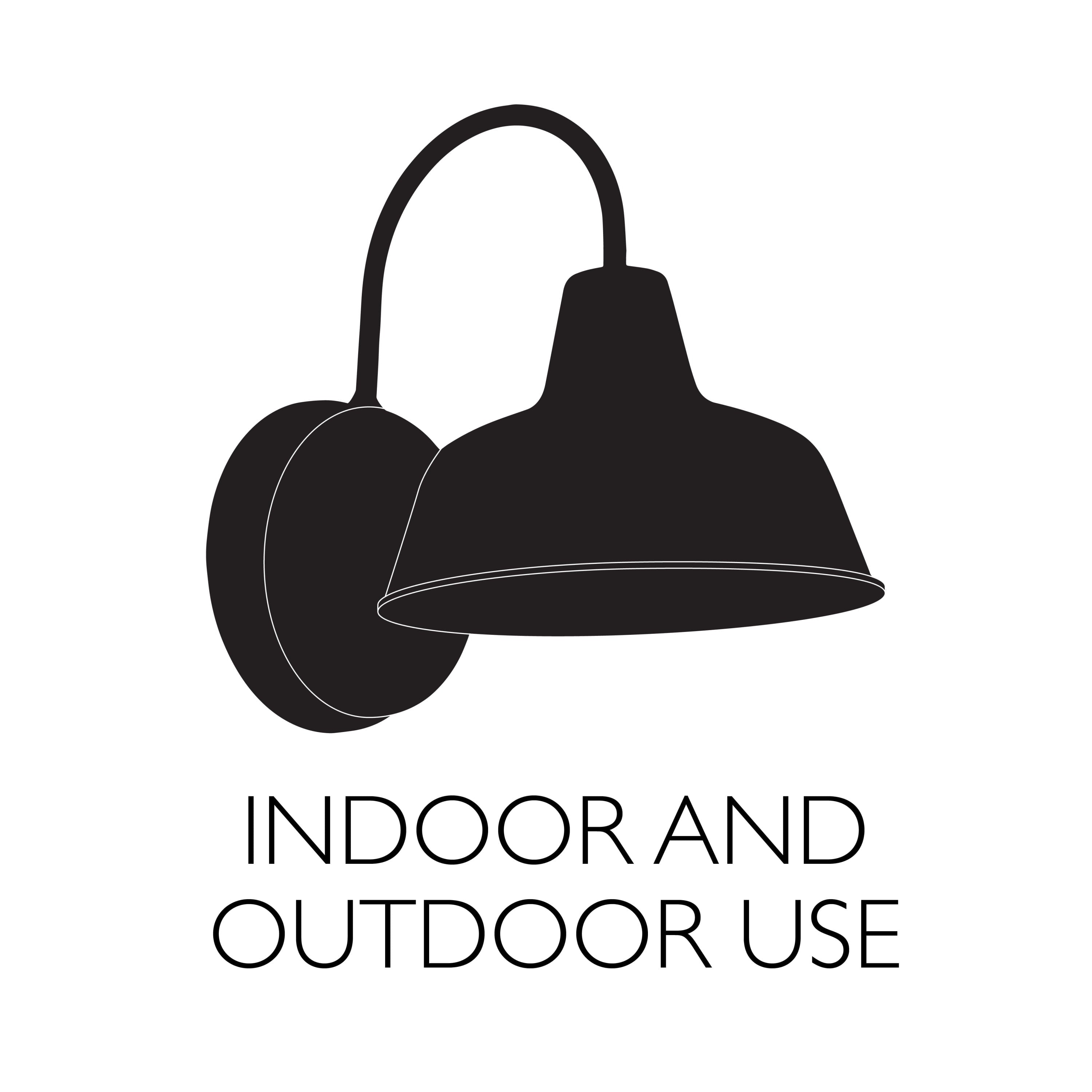 Design House Mason Indoor/Outdoor Wall Light in Oil Rubbed Bronze, 10-Inch