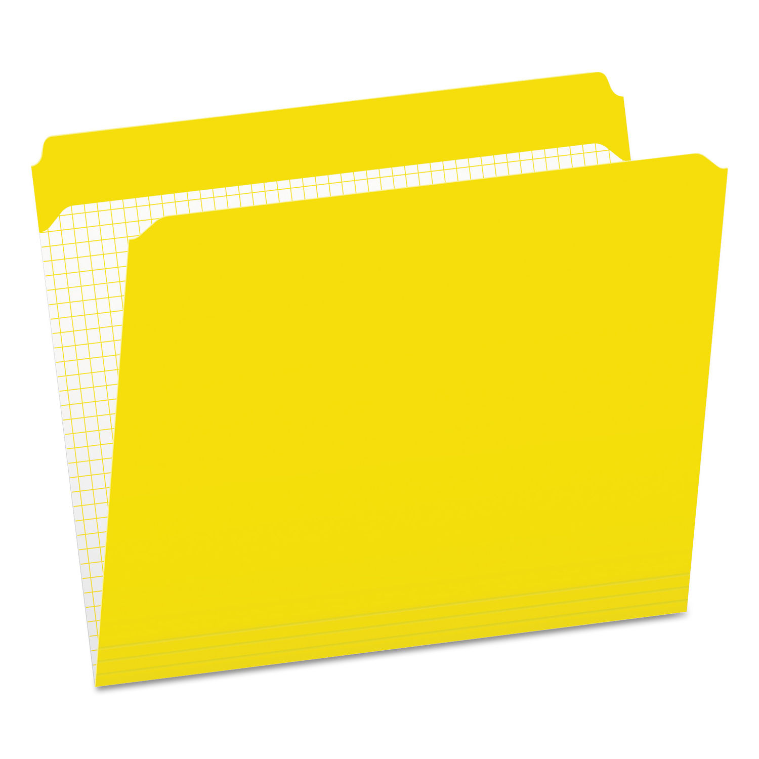 Double-Ply Reinforced Top Tab Colored File Folders by Pendaflexandreg; PFXR152YEL